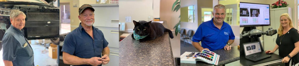 Family owned business who loves our cat Bruce Wayne