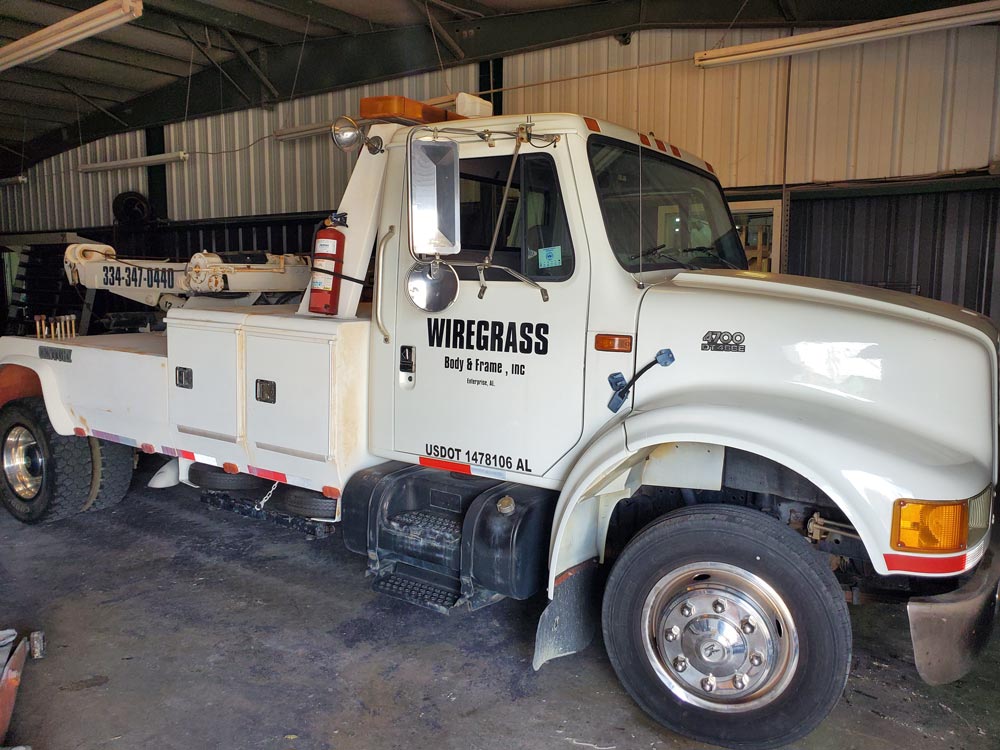 Wiregrass Body & Frame Tow Truck